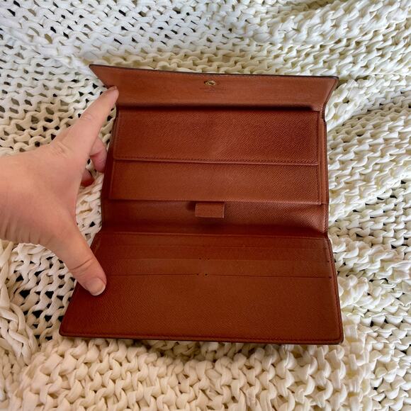 Louis Vuitton International Wallet Porte Tresor Monogram Canvas Trifold 0074 - Picture 9 of 14